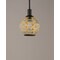 Maxim Lighting Heirloom 1-Light 7.5" Wide Black / Burnished Brass Mini Pendant 11541BKBUB - alternate 2